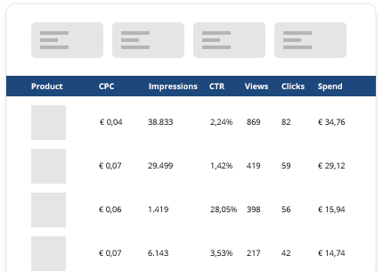 Marktfeed – Insights Performance Dashboard Marktfeed - Insights Performance Dashboard